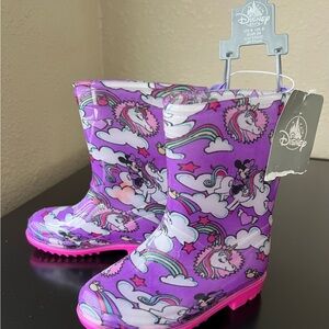 Disney Pink & Purple Unicorn Rain Boots for Kids